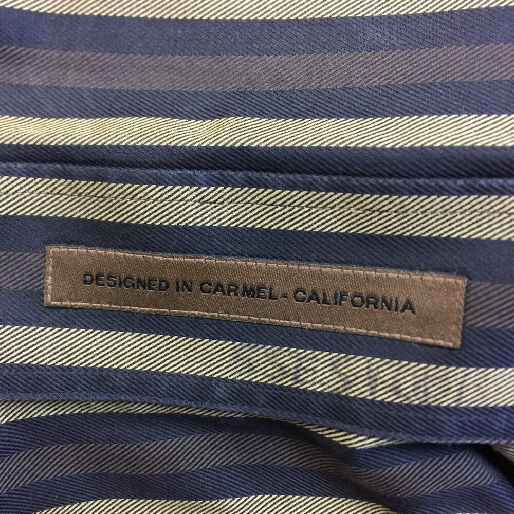 Robert Talbott Hidden Button Down Shirt M Multico… - image 4